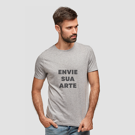 Camiseta Cinza - Adulto - Imagem 3