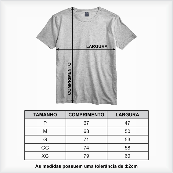 Camiseta Cinza - Adulto - Imagem 4
